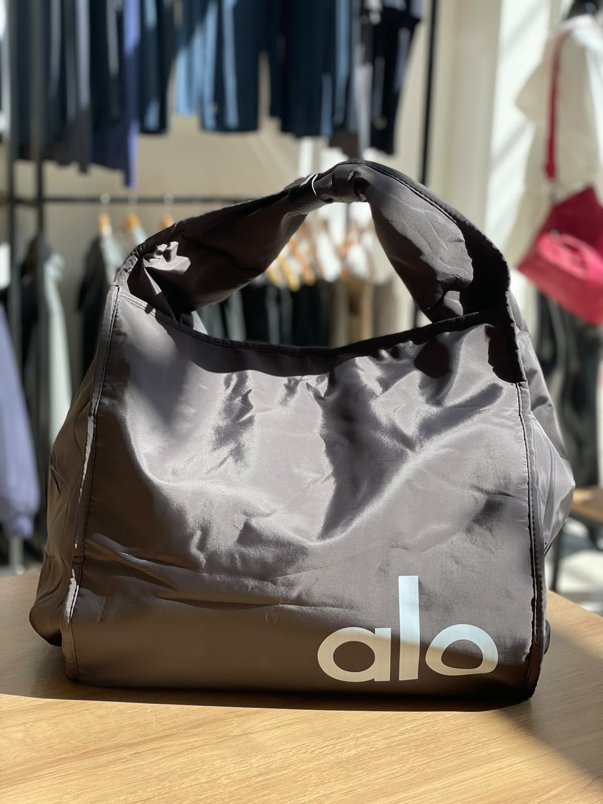 Bolsa Ombro Alo Cinza Chumbo