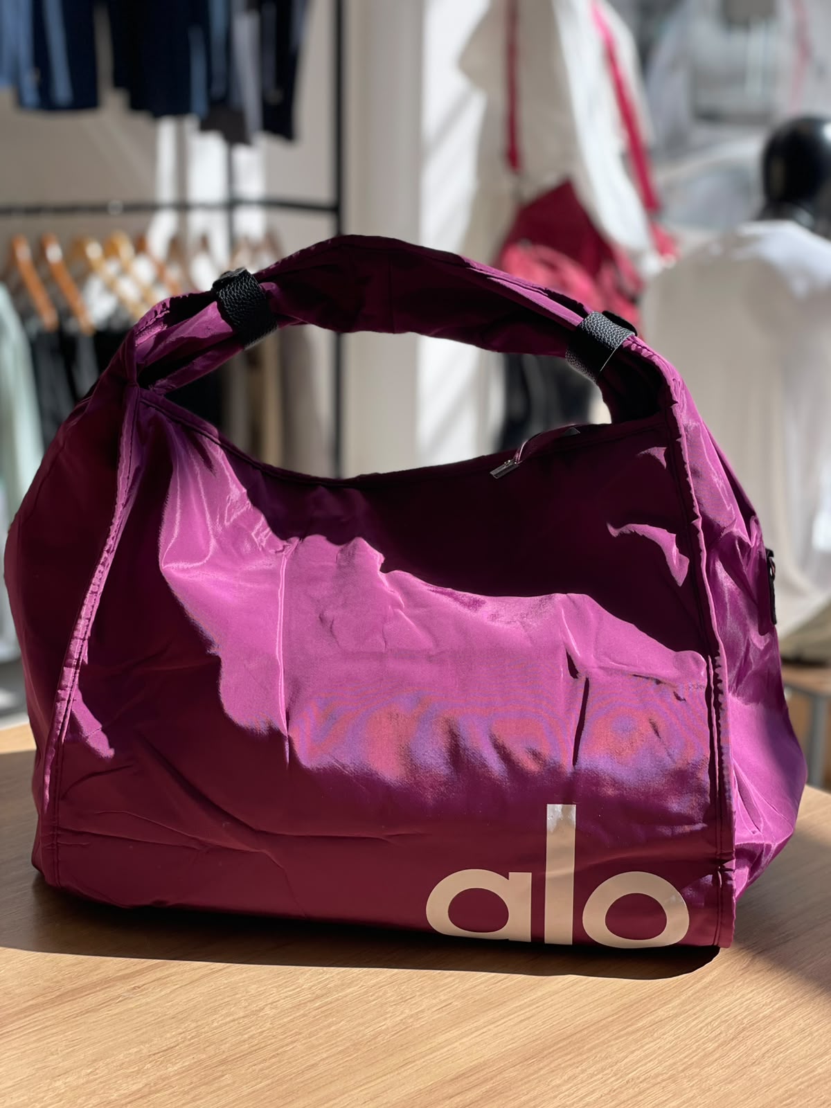 Bolsa Ombro Alo Pink Vinho