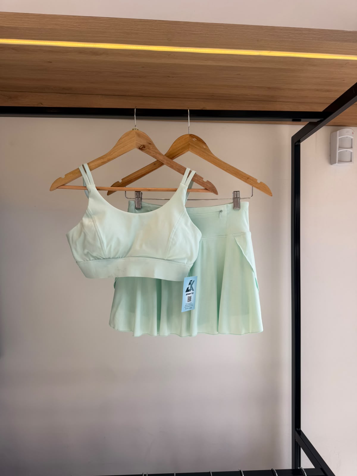 Conjunto Top + Saia Verde Menta