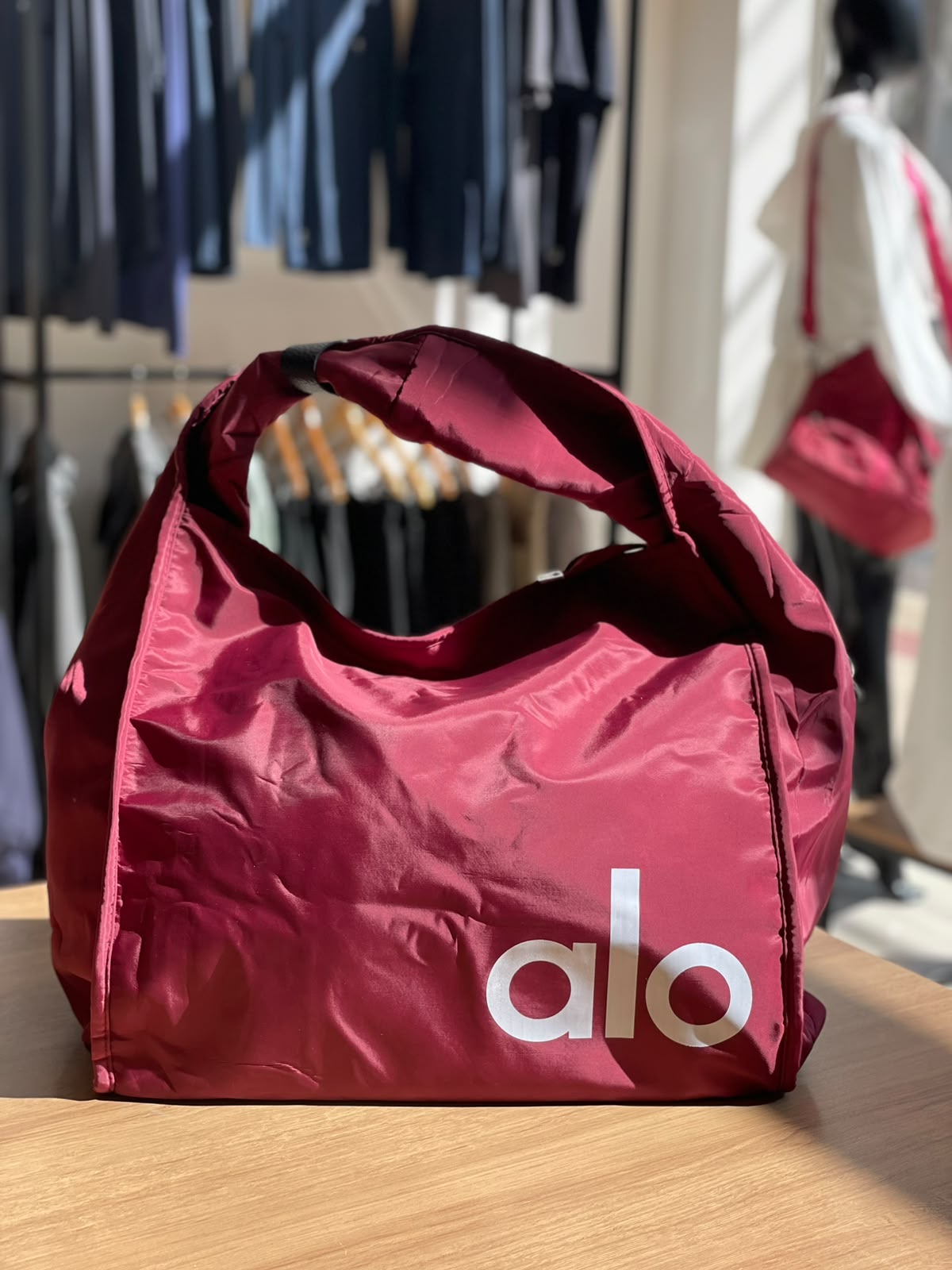 Bolsa Ombro Alo Vinho