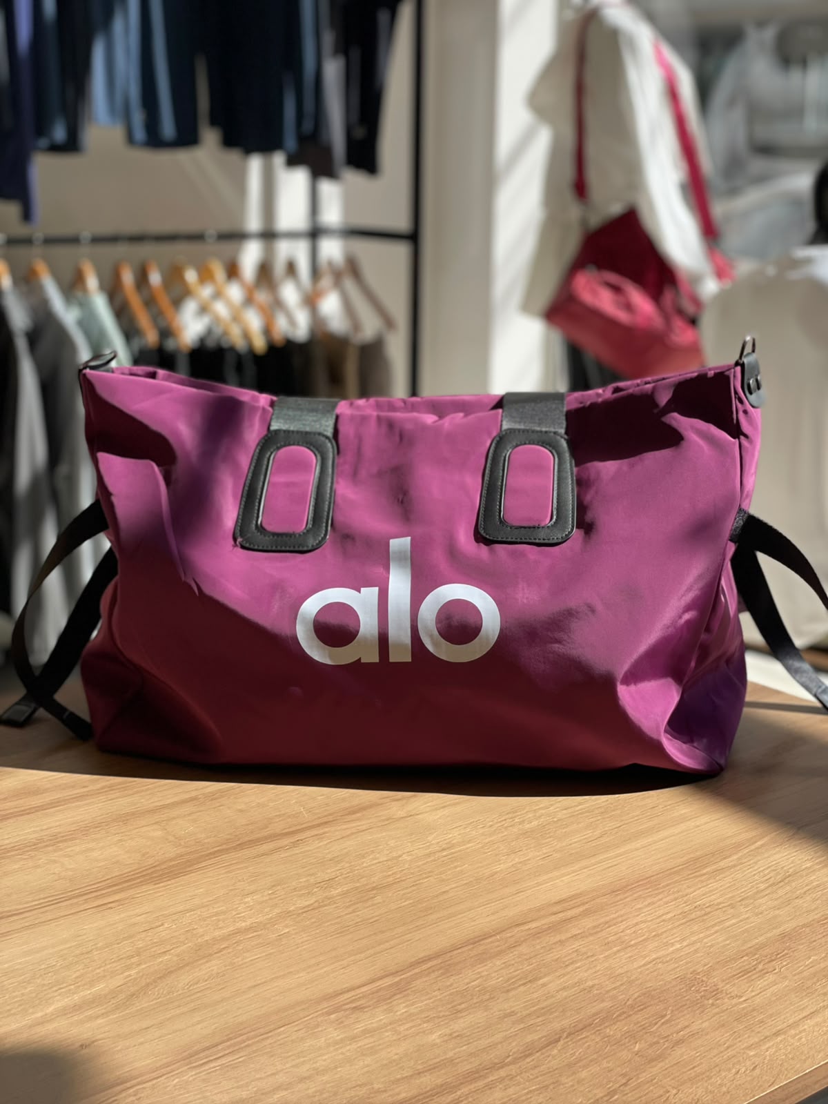 Bolsa Tote Alo Magenta