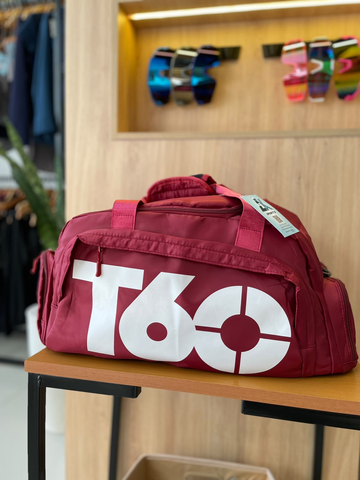 Bolsa Esportiva T60 Vinho
